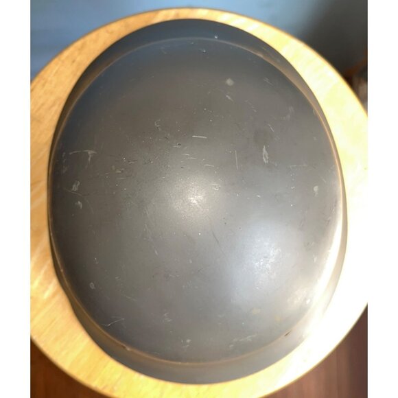 Swedish Helmet M26 Gray Steel Combat Helmet Liner Strap Military Surplus Vintage - Picture 5 of 12